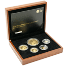 Pre-Owned 2013 UK Britannia Proof Gold 5-Coin Collection