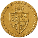 Pre-Owned 1798 UK George III Spade Half Guinea Gold Coin