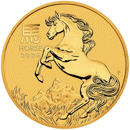 Pre-Owned 2026 Australian Lunar Horse 1/10oz Gold Coin
