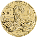 Pre-Owned 2026 UK Legendary Creatures: The Legend of the Loch Ness Monster 1oz Gold Coin