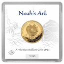 Pre-Owned 2023 Armenian Noah's Ark 1g Gold Coin