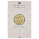 Pre-Owned 2026 UK Full Sovereign Gold Coin - Carded