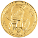 Pre-Owned 2024 South African 'Big Five Series' Elephant 1oz Gold Coin