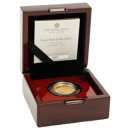Pre-Owned 2025 UK Lunar Snake 1/4oz Proof Gold Coin