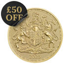 2026 UK The Royal Arms 1oz Gold Coin