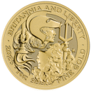 2026 UK Britannia and Liberty 1oz Gold Coin
