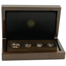 Pre-Owned 2025 South African Krugerrand Proof Gold 4-Coin Collection