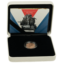 Pre-Owned 2020 UK VE Day 75th Anniversary 'Struck on the Day' Full Sovereign Gold Coin