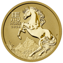 Pre-Owned 2026 Australian Lunar Horse 1/2oz Gold Coin