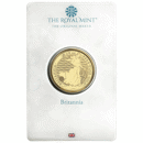 Pre-Owned UK Queen Elizabeth II Britannia 1/2oz Gold Coin - Carded - Mixed Dates