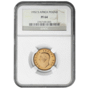 Pre-Owned 1952 George VI South African £1 Gold Coin - NGC Graded PF64 - 2767109-003