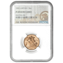 Pre-Owned 1987 UK Full Sovereign Gold Proof Coin - NGC Graded PF68 - 8463766-004