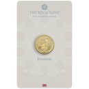 2027 UK Britannia 40th Anniversary 1/10oz Gold Coin - Carded