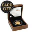 Pre-Owned 2009 UK Kew Gardens 50p Proof Gold Coin