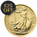 Pre-Owned UK Queen Elizabeth II Britannia 1oz Gold Coin (2014 - 2023) - Mixed Dates