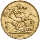 Pre-Owned 1902 UK Edward VII Double Sovereign Gold Coin