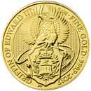 Pre-Owned 2017 UK Queen's Beasts The Griffin 1oz Gold Coin