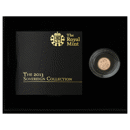 Pre-Owned 2013 UK Quarter Sovereign Gold Coin - Boxed