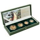 Pre-Owned 2007 UK Sovereign Proof Gold 4-Coin Collection
