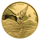 Pre-Owned Mexican Libertad Proof Design 1/4oz Gold Coin - Mixed Dates
