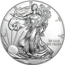 USA Eagle 1oz Silver Coin Type I and II - Mixed Dates