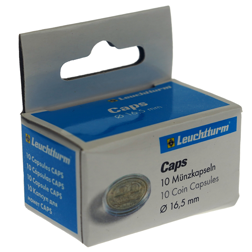 Coin Capsule - 16.5mm Coins