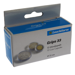 Coin Capsule - 33mm Coins