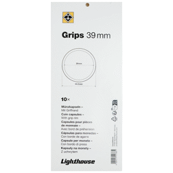 39mm Coin Capsule - 10 Pack