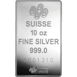 Pre-Owned PAMP Suisse Fortuna 10oz Silver Bar