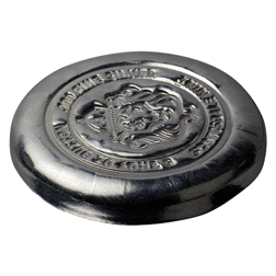 Pre-Owned Scottsdale Mint ‘Button’ 5oz Silver Bar