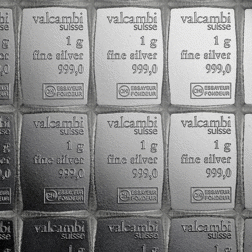 Valcambi 100 x 1g Silver CombiBar