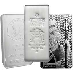 Pre-Owned 100oz Silver Bar