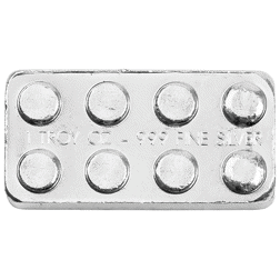 Building Block 1oz Silver Bar - 12 Piece Starter Pack