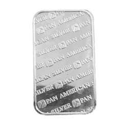 Pre-Owned Pan American Silver Corp 1oz Silver Bar