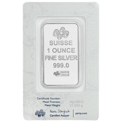 PAMP Suisse Fortuna 1oz Silver Bar