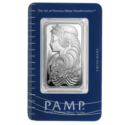 Pre-Owned PAMP Fortuna 1oz Silver Bar