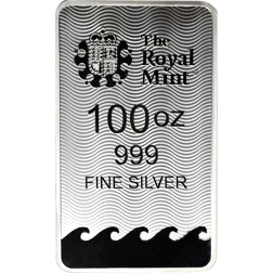 Pre-Owned Royal Mint Britannia 100oz Silver Bar