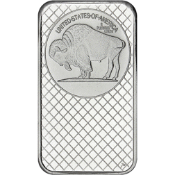 Silvertowne Mint USA Buffalo 5oz Silver Bar