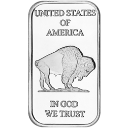 SilverTowne Mint USA Buffalo 1oz Silver Bar