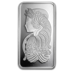 Pre-Owned PAMP Suisse Fortuna 50g Silver Bar
