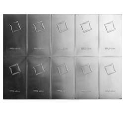 Valcambi 10 x 10g Silver CombiBar
