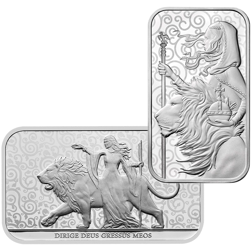 Pre-Owned The Royal Mint Una and The Lion 1oz Silver Bar - Mixed Designs
