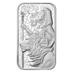Pre-Owned The Royal Mint Una and The Lion 1oz Silver Bar
