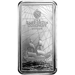 2021 St Helena - East India Company 10oz Silver Coin/Bar