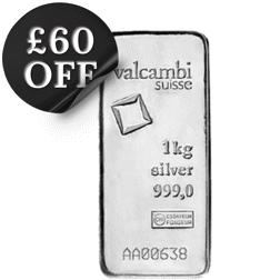 Valcambi 1kg Silver Cast Bar