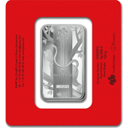 Pre-Owned 2016 PAMP Lunar Monkey 100g Silver Bar