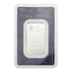 Pre-Owned The Royal Mint Three Graces 1oz Silver Bar