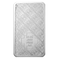 Aztec 10oz Silver Bar