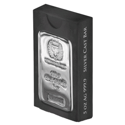 Germania Mint 5oz Cast Silver Bar