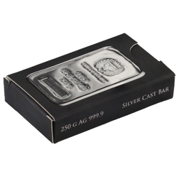 Germania Mint 250g Cast Silver Bar